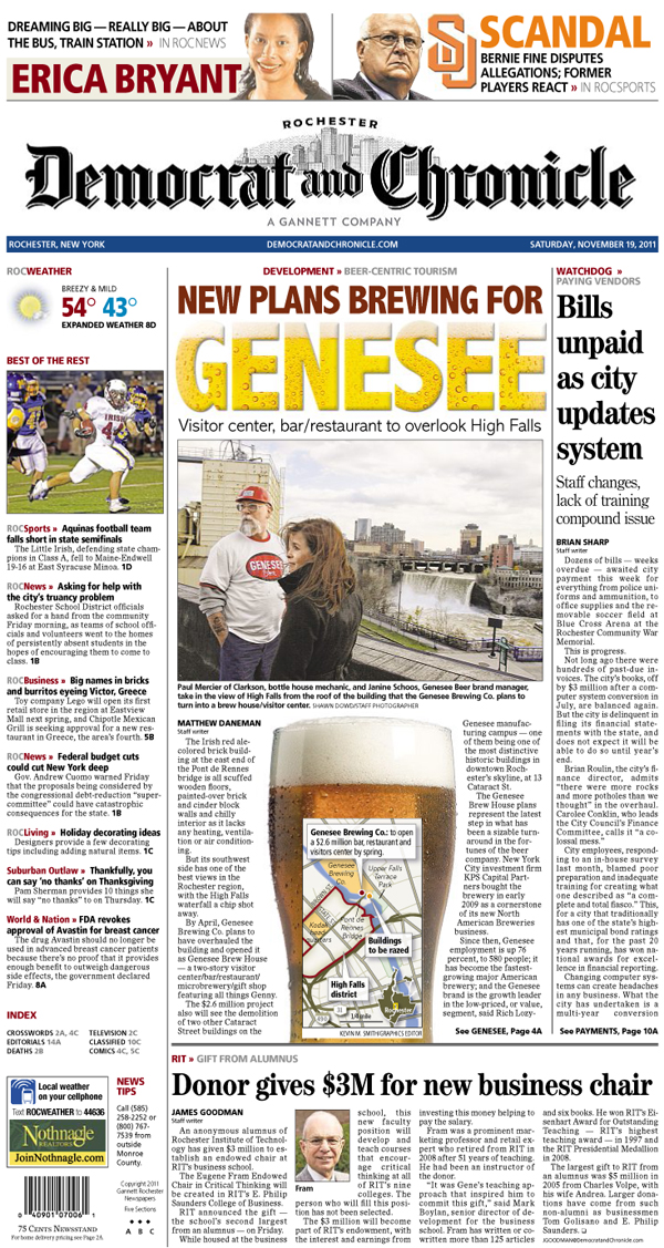 Genesee brewing
